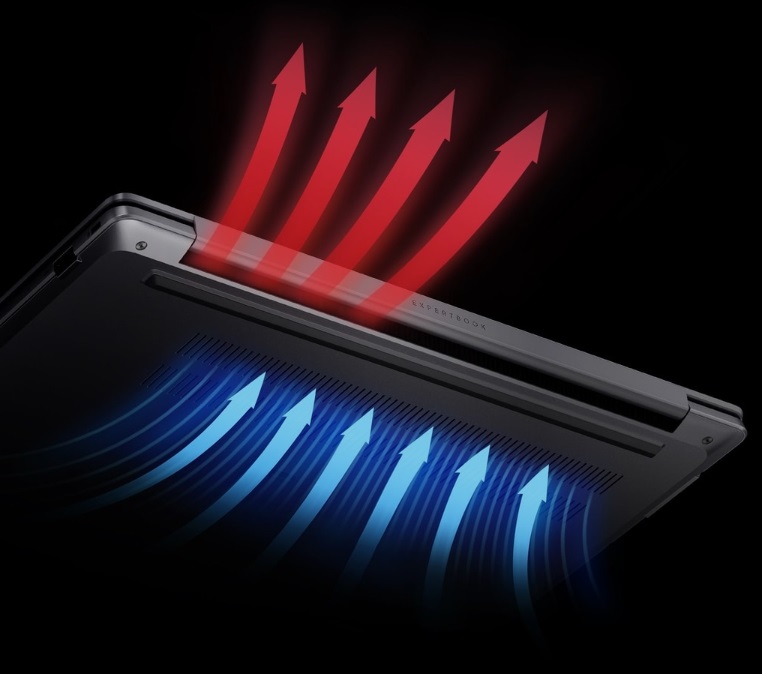 obrázek chlazení notebooku